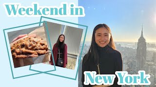 My Weekend in New York VLOG | Sightseeing + FOOD