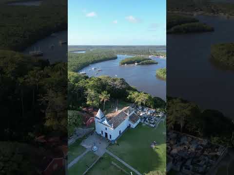 Centro histórico #bahia #cabralia #nordeste #shorts #drone #viagem #santacruzcabralia