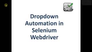 How To Select Dropdown Value in selenium webdriver java