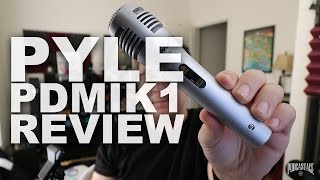 Video thumbnail for Pyle-Pro PDMIK1 Dynamic Mic Review / Test by Podcastage