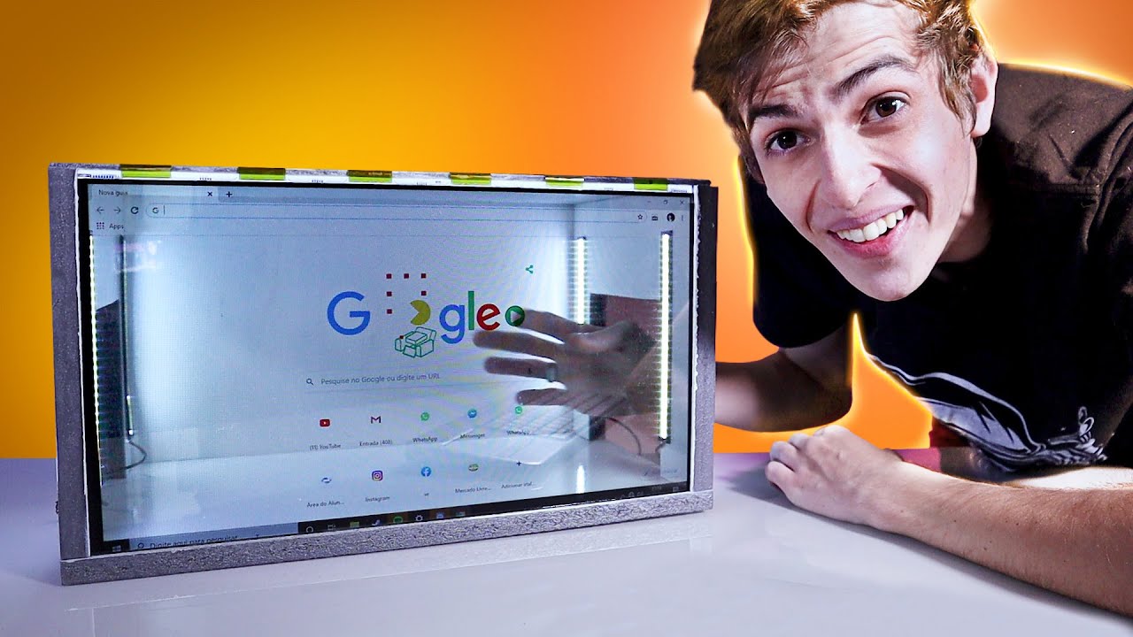 Taking apart my monitor to make it TRANSPARENT