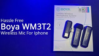 Boya WM3T2 Review: Hassle Free Wireless Mic for the iPhone