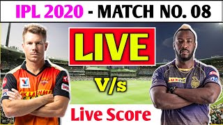 Kolkata Knight Riders Vs Sunrisers Hyderabad Live Score | Live SRH Vs KKR Match | Today Live Score