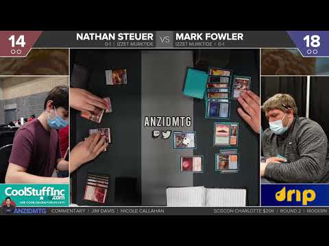 [MTG Modern] SCGCon Charlotte Rd 2 - Murktide vs Murktide