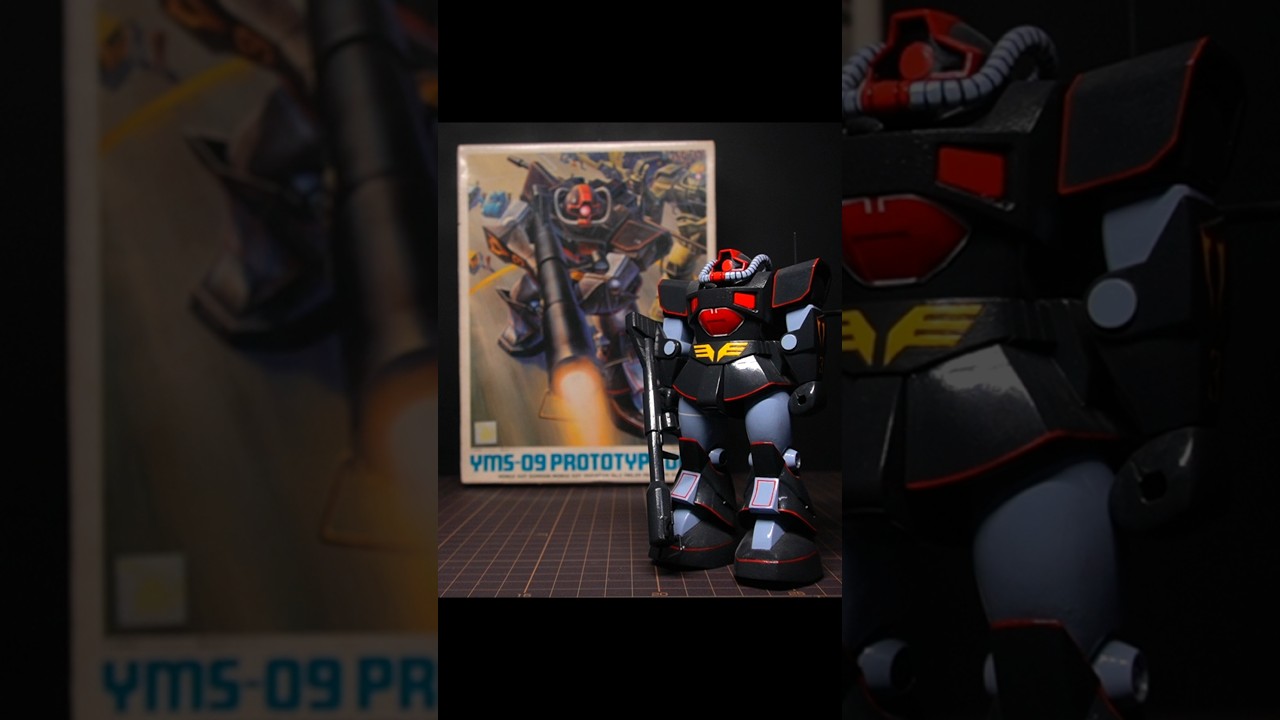 ドムのキットにハズレ無し！MSV 1/144 プロトタイプドム ラッカー筆塗り #ガンプラ #gunpla #gundam #MSV