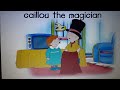 Calliou Season 4 Title Cards