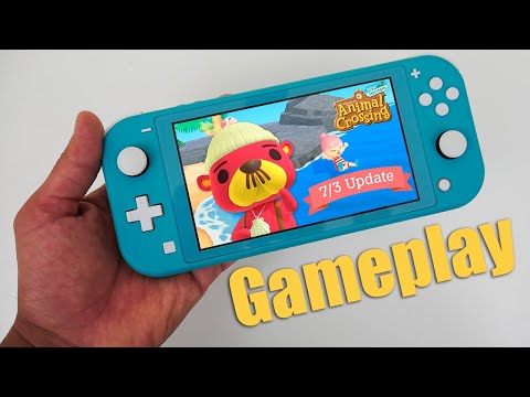 Go Swimming Gameplay - Animal Crossing New Horizons Summer Update Wave 1