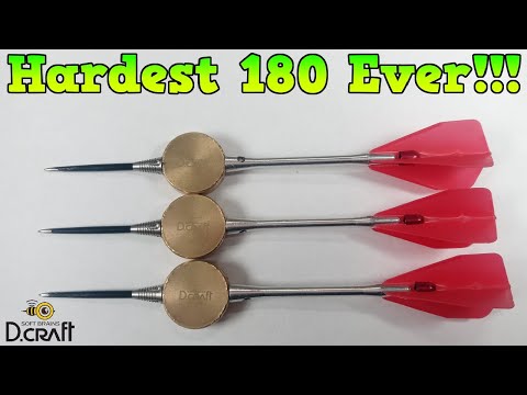 The IMPOSSIBLE 180 - D.Craft Hacchi - ROUND Darts