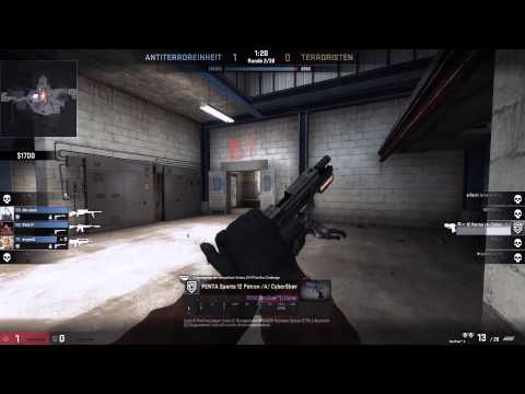 Lets Show CS:GO #8 PENTA Sports 12 Patron : ACE with 1 HP on Nuke