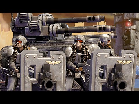 Imperial Guard Artillery vs 5000+ Tyranids! - Astartes Mod, Warhammer 40K: Dawn of War 2 Retribution