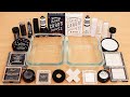 Satisfying Slime ASMR Black Vs White Clubs Spades Hearts Diamonds Mixing Eyeshadow Into Slime