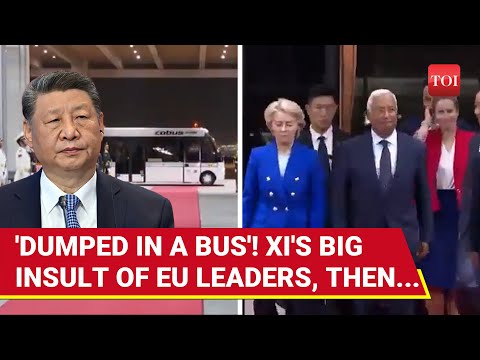 China Humiliates Ursula, Kallas With 'Bus Ride'; No Xi, No Officials, No Ceremony; Then THIS Happens