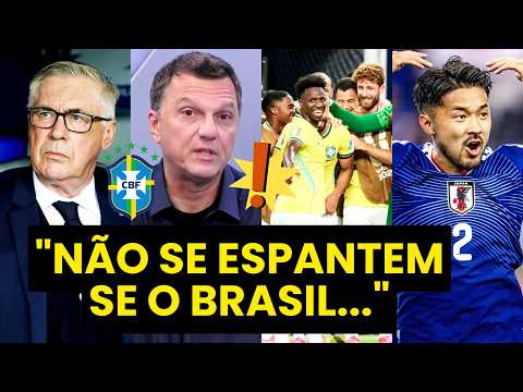 “EU FALO A VOCÊS! NÃO SE ESPANTEM se o BRASIL…” MAURO CEZAR É DIRETO antes do JOGO contra o JAPÃO!