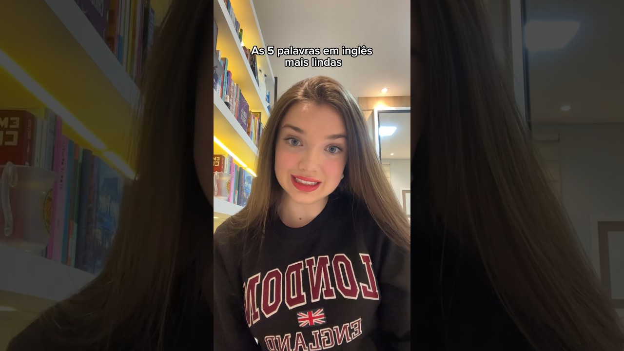 As 5 palavras em inglês mais lindas #ingles #aprenderingles