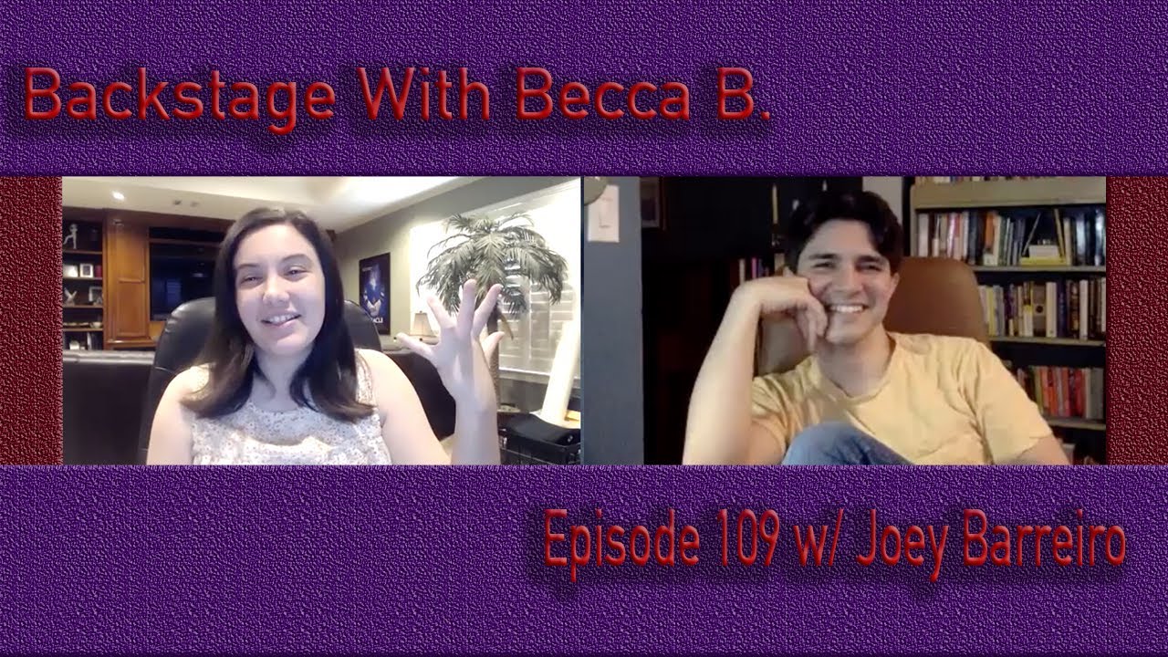 Ep. 109 with Newsies' Joey Barreiro