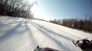 preview picture of video 'Thundercat Snowmobiles off to Eureka'