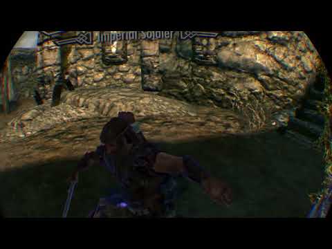 Skyrim VR - Trying Out Melee Combat