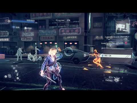Astral Chain Iris On Investigate the Collapse
