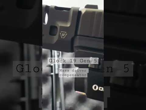 Strike Industries SI-G4-MDCOMP-S Mass Driver Compensator for Glock 17 Gen4. 22-440009