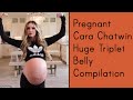 Pregnant Cara Chatwin Huge Triplet Belly Compilation YouTube