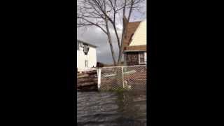 Hurricane Sandy Aftermath - Lindenhurst, Long Island, New York