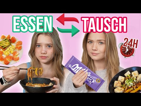 Jana and I swap EVERYTHING we eat for 24 hours (+ recipes)