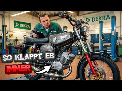 🤔 Wie man Simson Tuning Teile eintragen lässt | DEKRA Teilegutachten | Motovlog #73