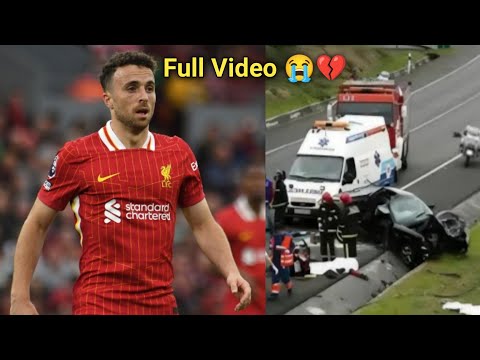 Liverpool star Diogo Jota dies in car accident😭 Aged 28, two weeks after his wedding day💔