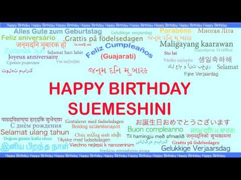 Suemeshini   Languages Idiomas - Happy Birthday