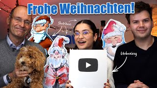 Wir sagen DANKE für 100.000 Abonnenten, malen Weihnachtsmänner und wünschen euch frohe Weihnachten!