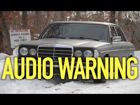 CUSTOM STRAIGHT PIPED DIESEL MERCEDES BENZ