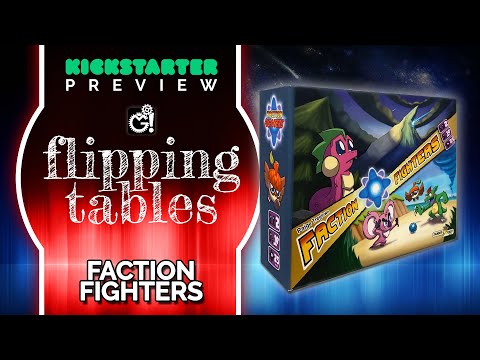 Faction Fighters Card Game | Kickstarter Preview and Overview