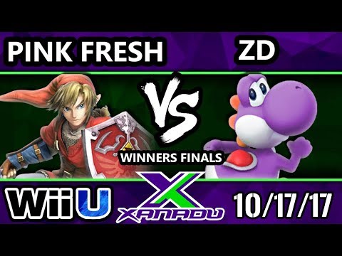 S@X 224 Smash 4 - VGBC | Pink Fresh (Link, Peach) Vs. ZD (Yoshi) - SSB4 Winners Finals