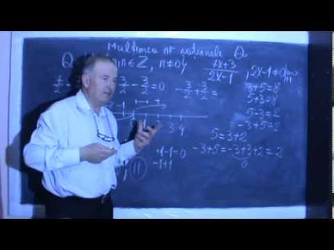 Lectia 175 - Continuam Lectia 174 in legatura cu multimea nr rationale - Matematica cu Proful Online