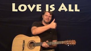 Love Is All (Roger Glover) Easy Guitar Lesson How to Play Tutorial