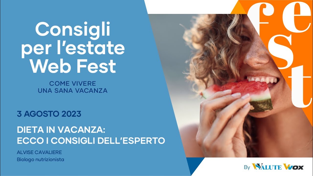 DIETA IN VACANZA: ECCO I CONSIGLI DELL’ESPERTO