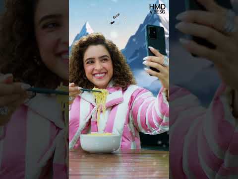 Sanya Malhotra x HMD Vibe 5G | ISSA VIBE