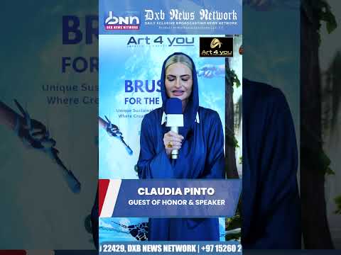 Claudia Pinto Joins as Guest of Honor & Speaker | DXB NEWS NETWORK