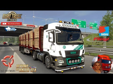Euro Truck Simulator 2 (1.35) SISU Polar MK1 v4.0 by Capital Delivery in Finland + DLC's & Mods