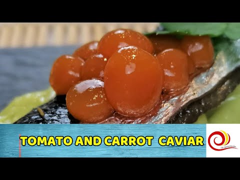 How to make  TOMATO AND CARROT  CAVIAR