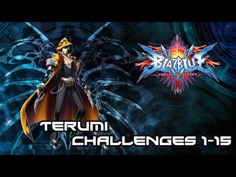 Blazblue Chronophantasma: Terumi Challenges 1-15
