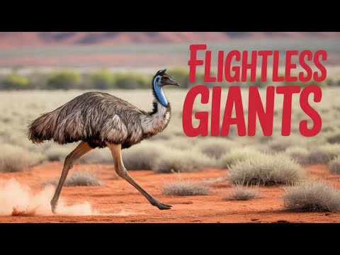 They lost their flight:  and ruled the Earth ratites 