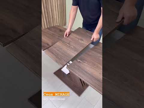 Миниатюра изображения товара Обеденный стол Eligard Mirage (дуб нокс/белый)