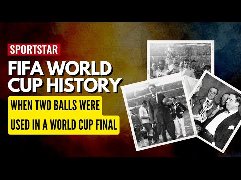FIFA World Cup history | 1930 - When two balls were used in the final between Argentina vs Uruguay