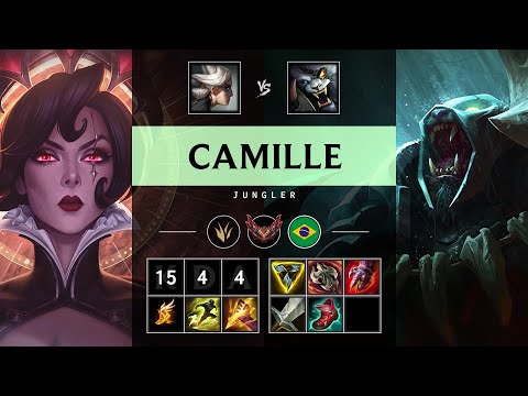 Camille Jungle vs Rengar - BR Grandmaster Patch 25.07