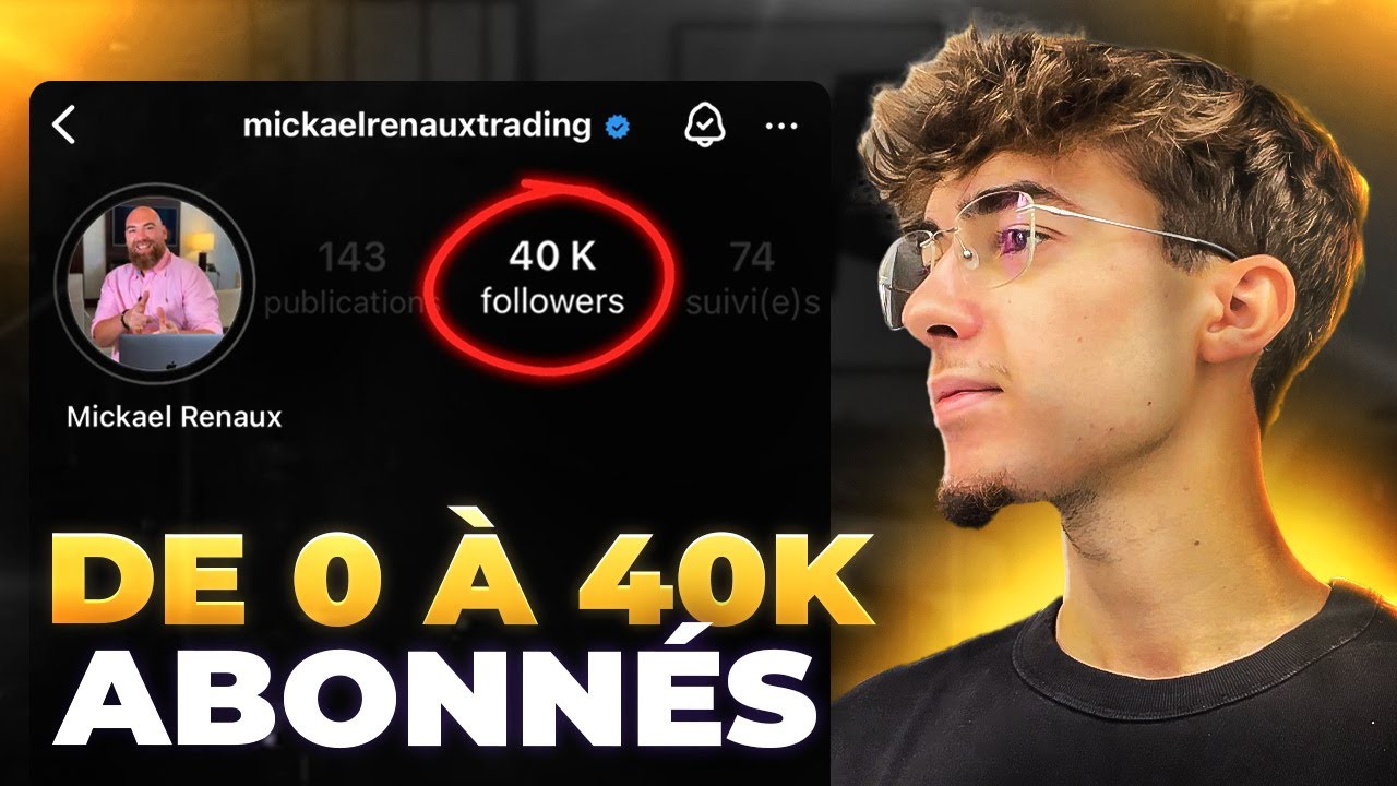 +1k Leads/Mois et De 0 À 40 000 Abonnés Avec Instagram (Étude De Cas Client)