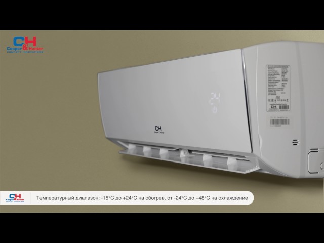 Кондиціонер Cooper&Hunter CH-S24FTXL2Q-NG (WI-FI) - 2
