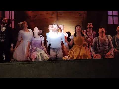 Add a seat at the table Turin Lorella Cuccarini and Giovanni Scifoni the flood