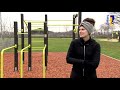 Ongerwaeg doet push-ups in Berkelaar - 16 maart 2021