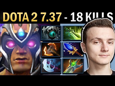 Anti-Mage Gameplay Miracle with 18 Kills and Butterfly - Dota 7.38